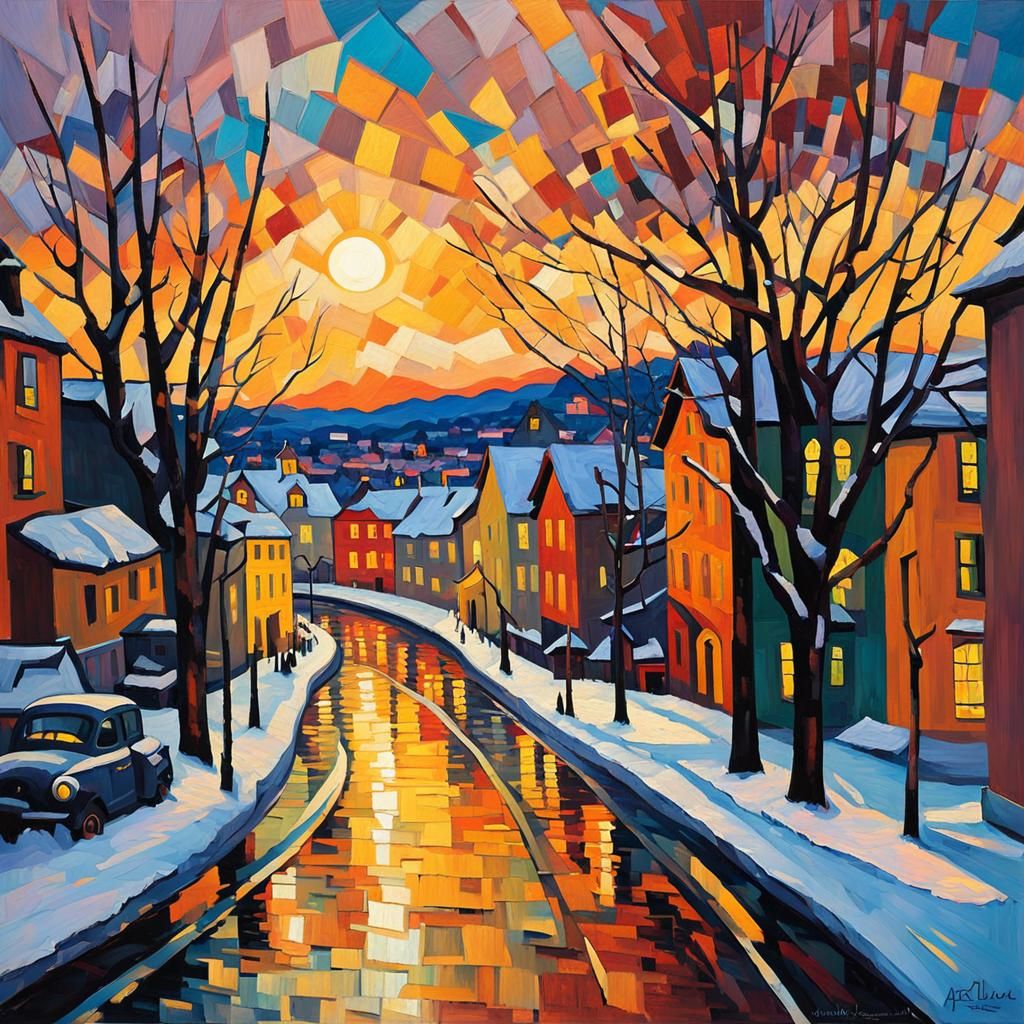 Oslo dusk