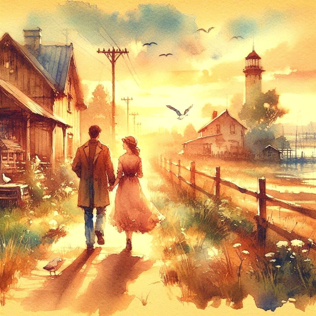 Walk into the sunset