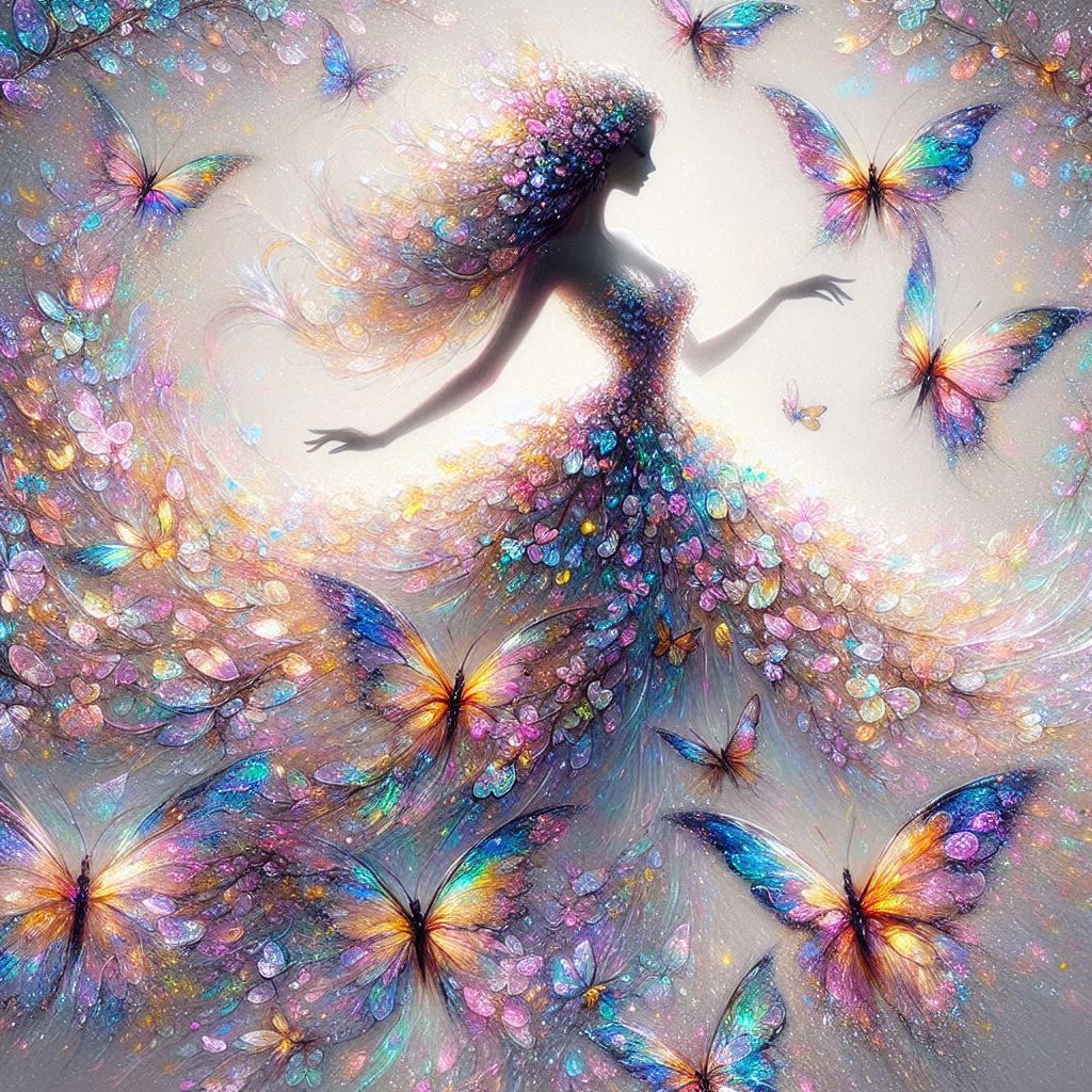 Butterfly girl