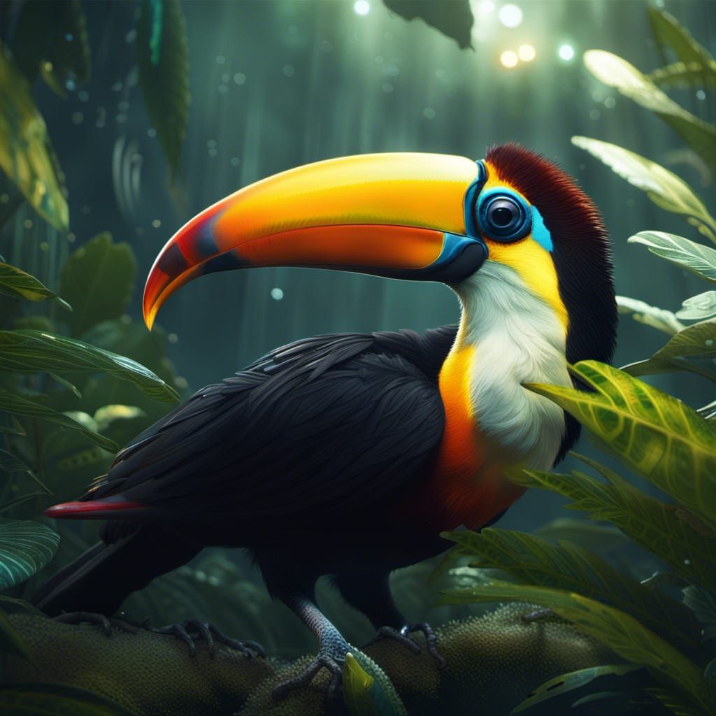 Toucan - AI Generated Artwork - NightCafe Creator