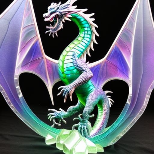 Crystal dragon