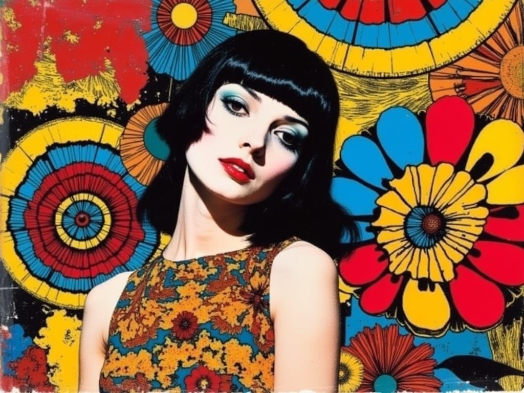 Mod Peggy Moffitt Twiggy 1960s fashion model photography mini skirts