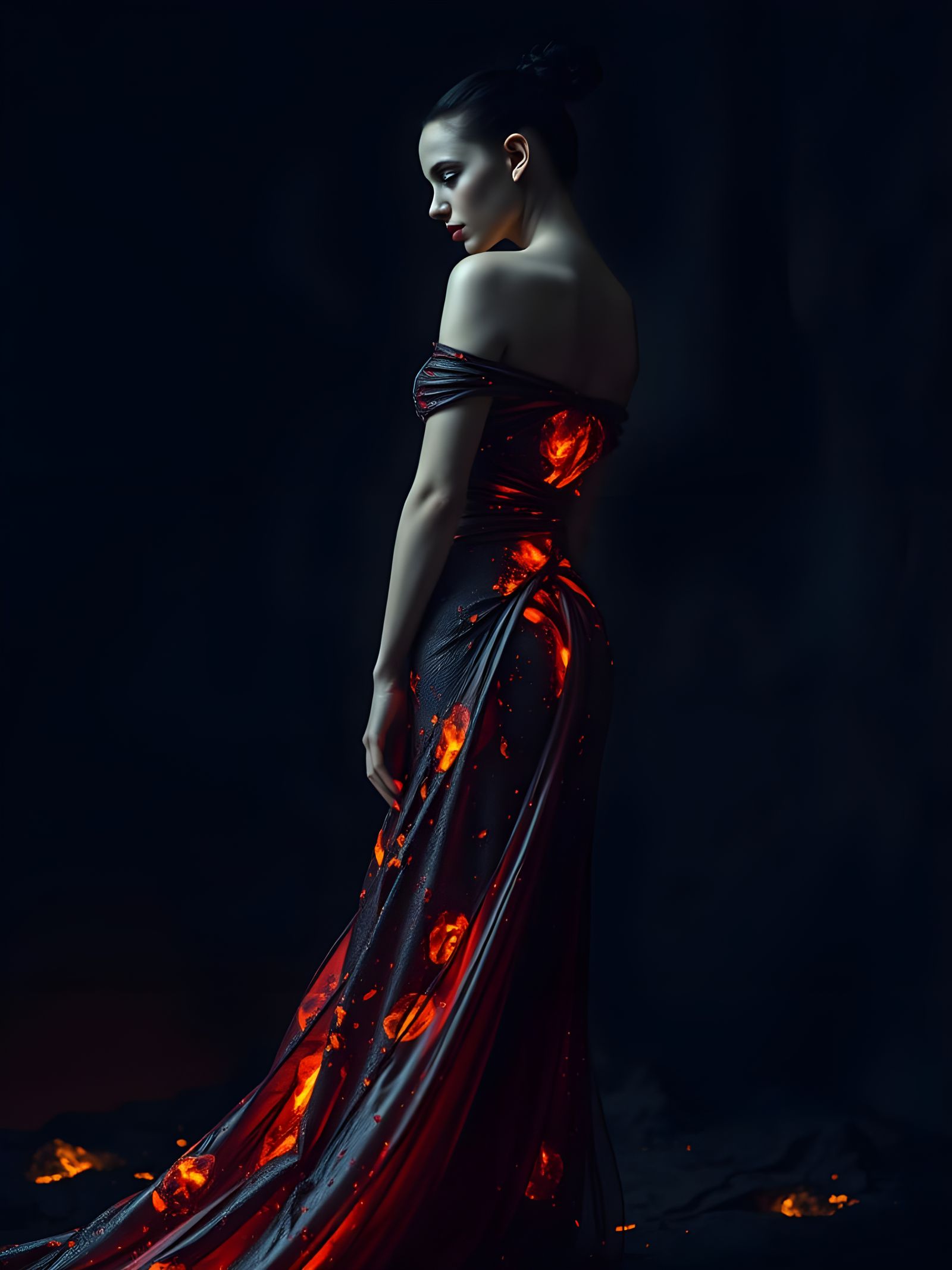 shadows of a burning soul  by @Krawuzzn