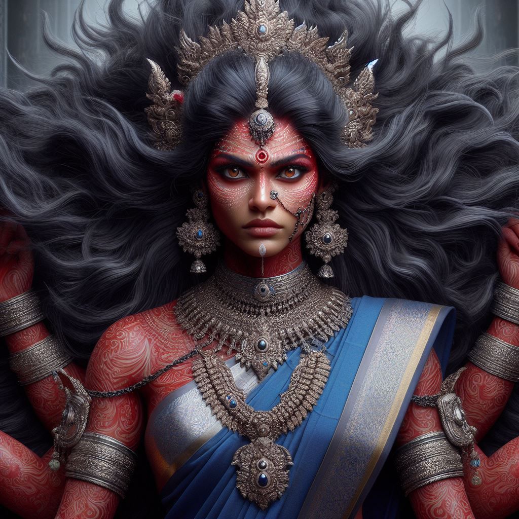 Mariamman II (Weather Goddess of Southern India) - AI Generated Artwork ...