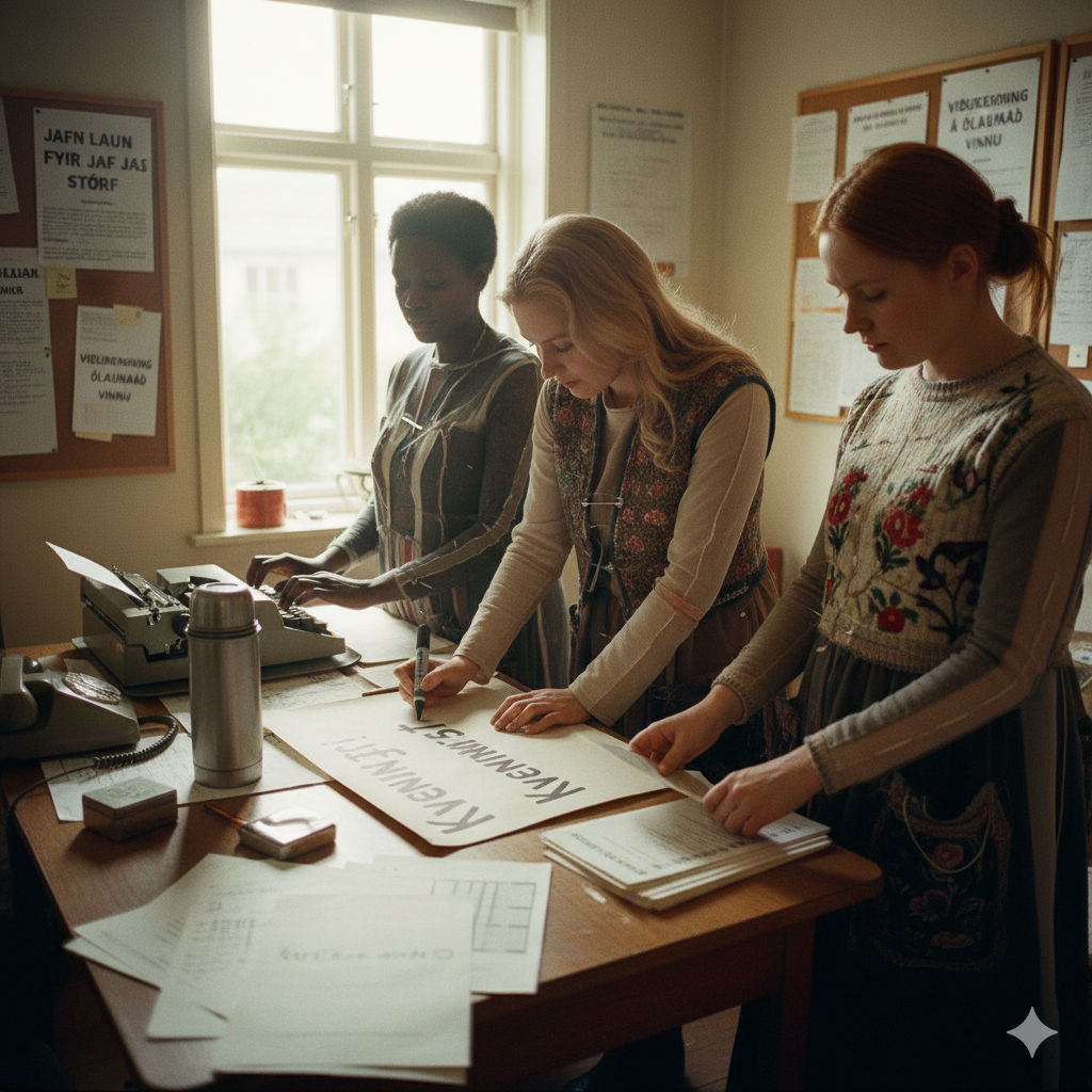 Frost and Fire: The Women’s Day Off