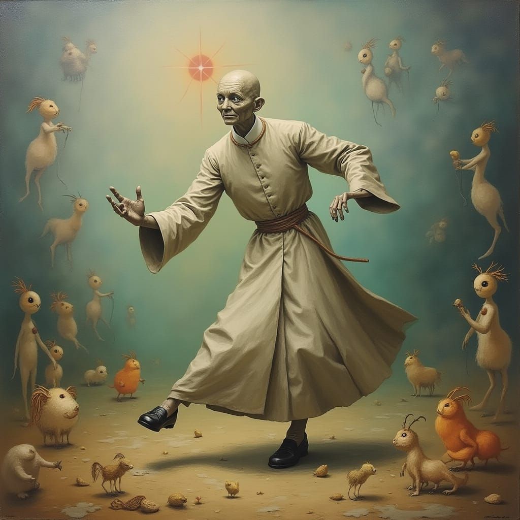 The dancer and his audience