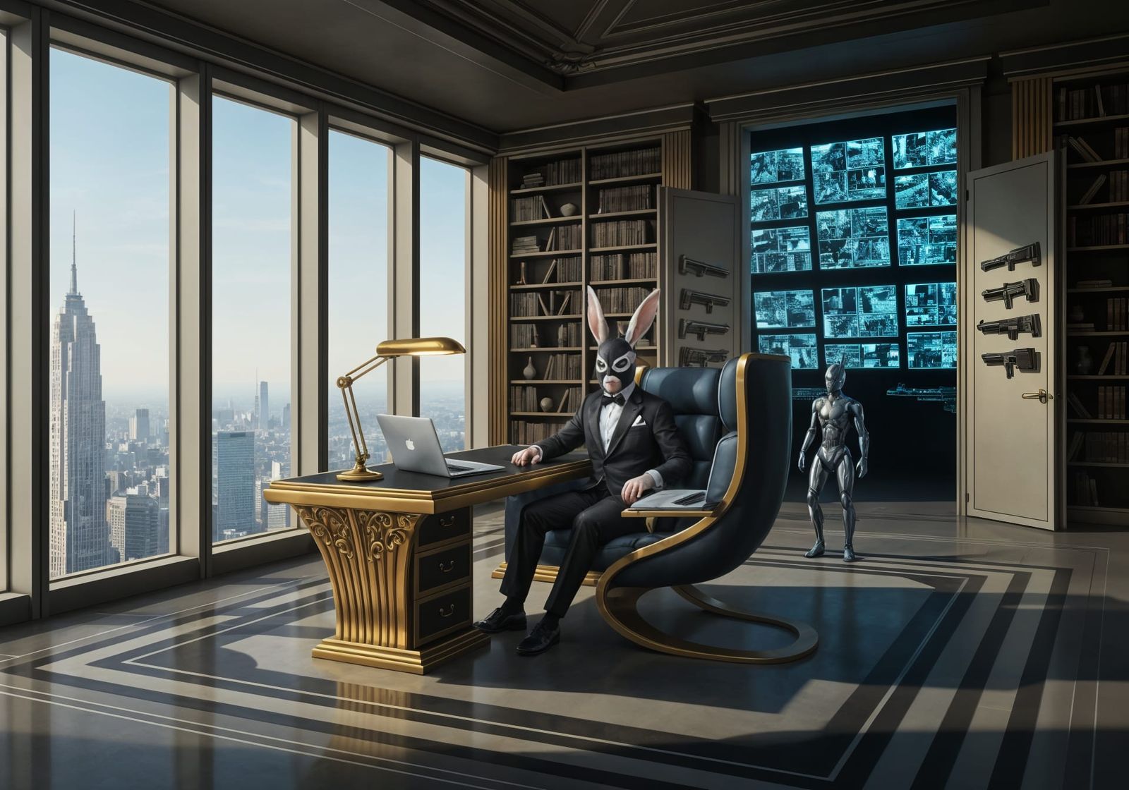 Sir Jack Rabbit's Supervillain Lair  by @Autumn