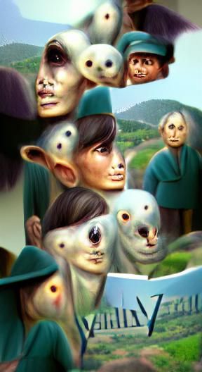 Denizens of the uncanny valley