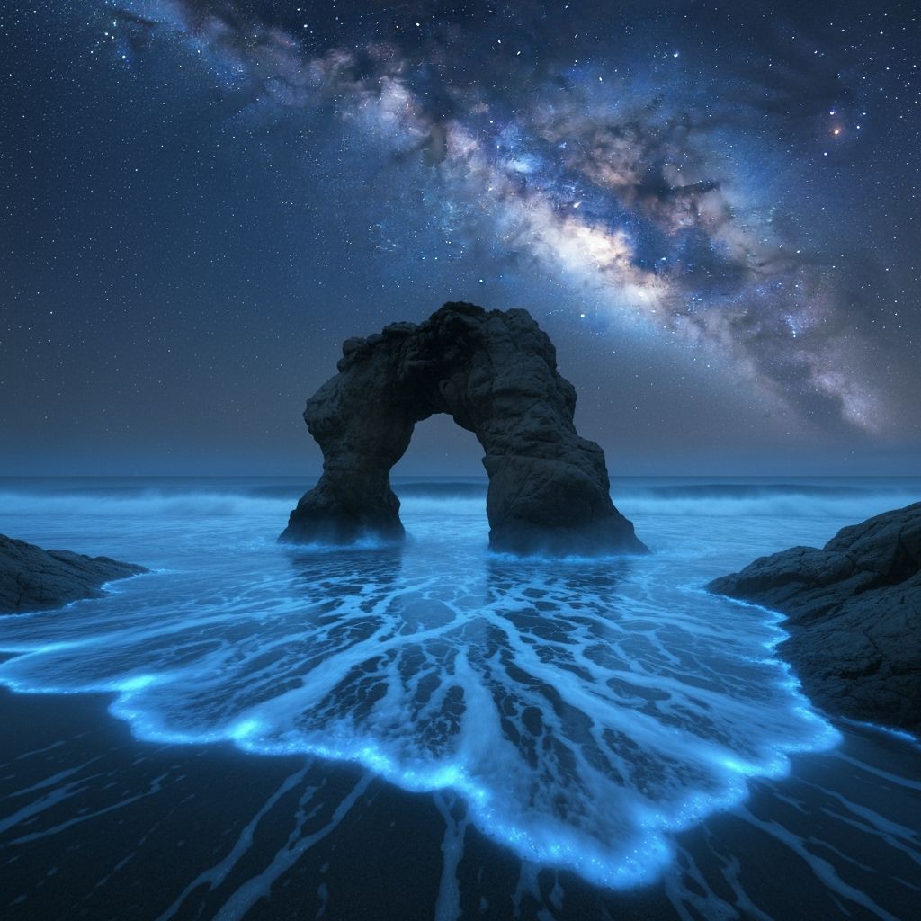 Stars Over Stone Arch  by @Rogue Bayman