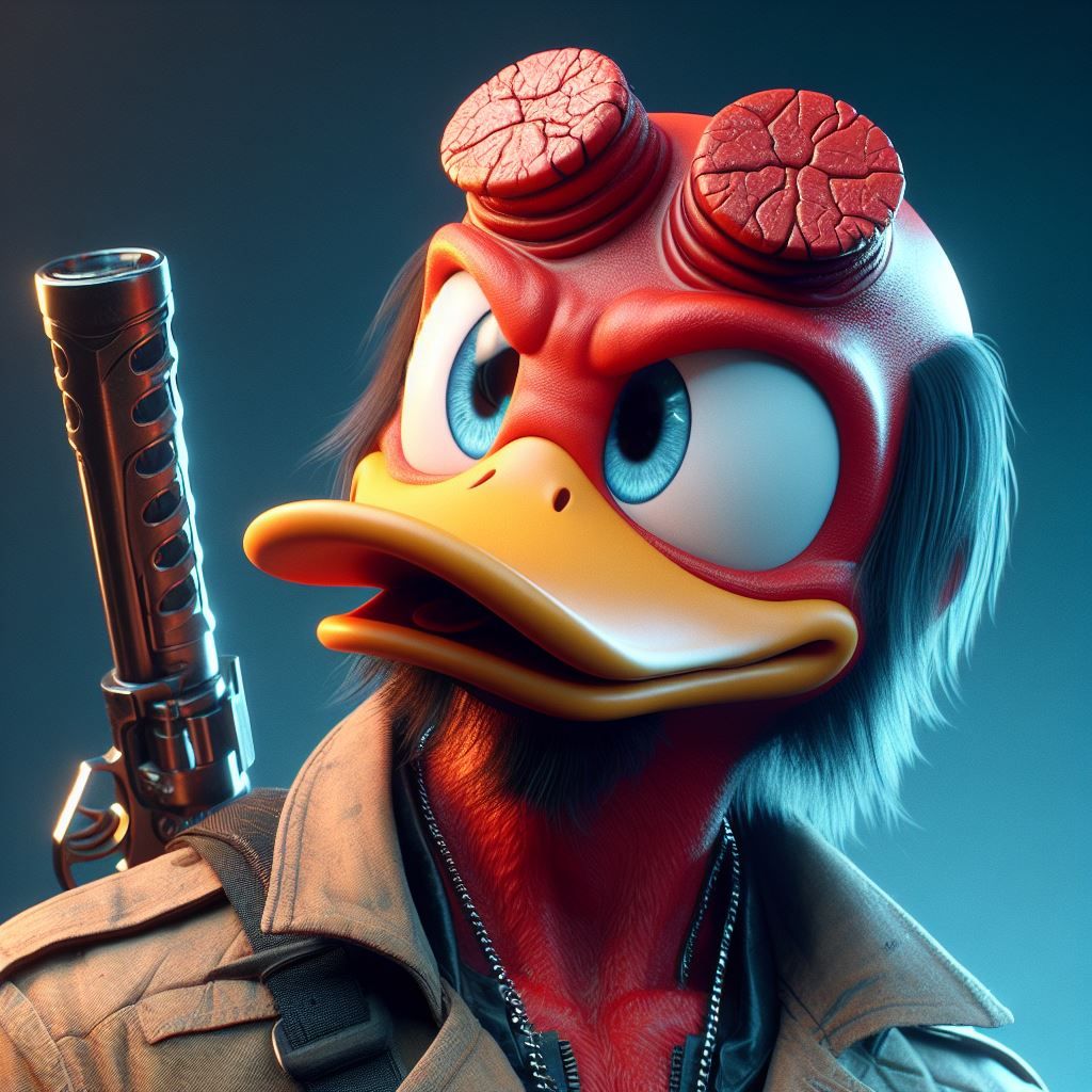 Donald Duck and Hellboy : Fusion