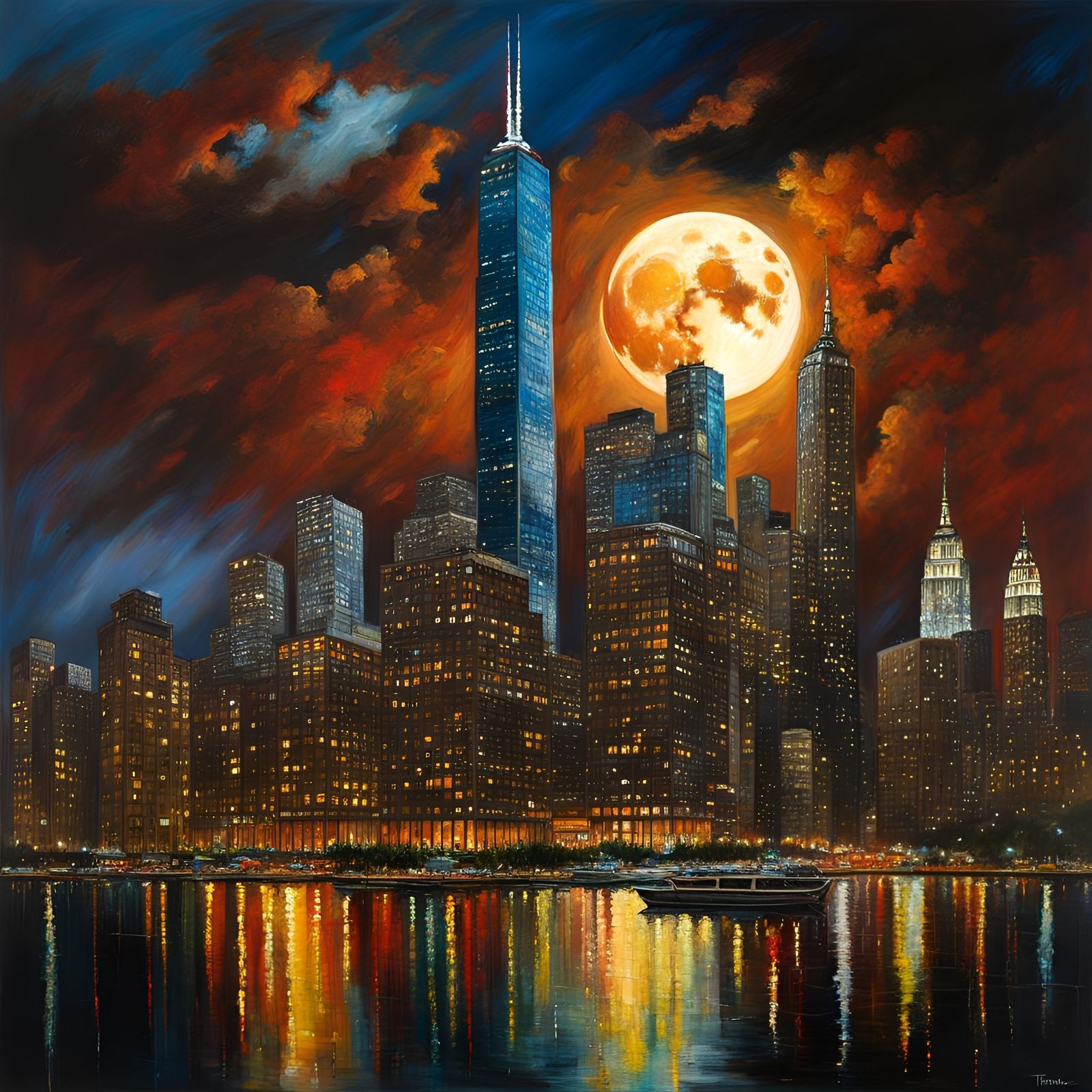 NYC At Night  by @Happy Jack