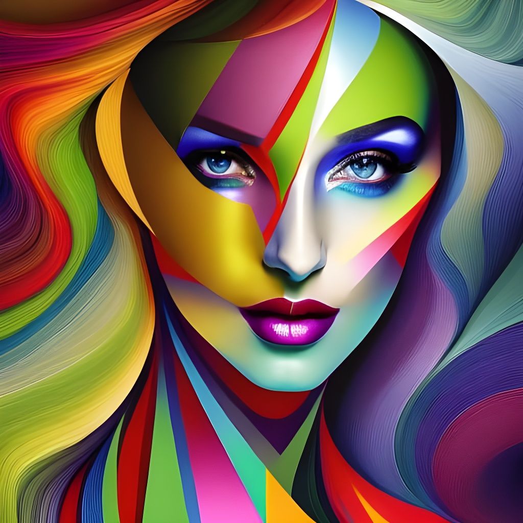 Paul Klees geometric shapes AI Generated Artwork NightCafe Creator