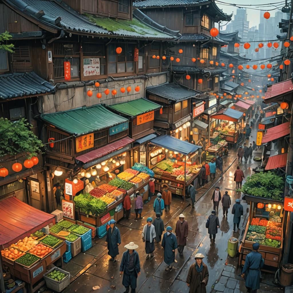 The market 