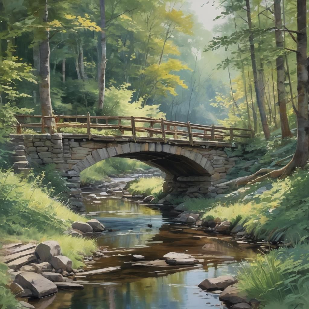 Bridge over the brook