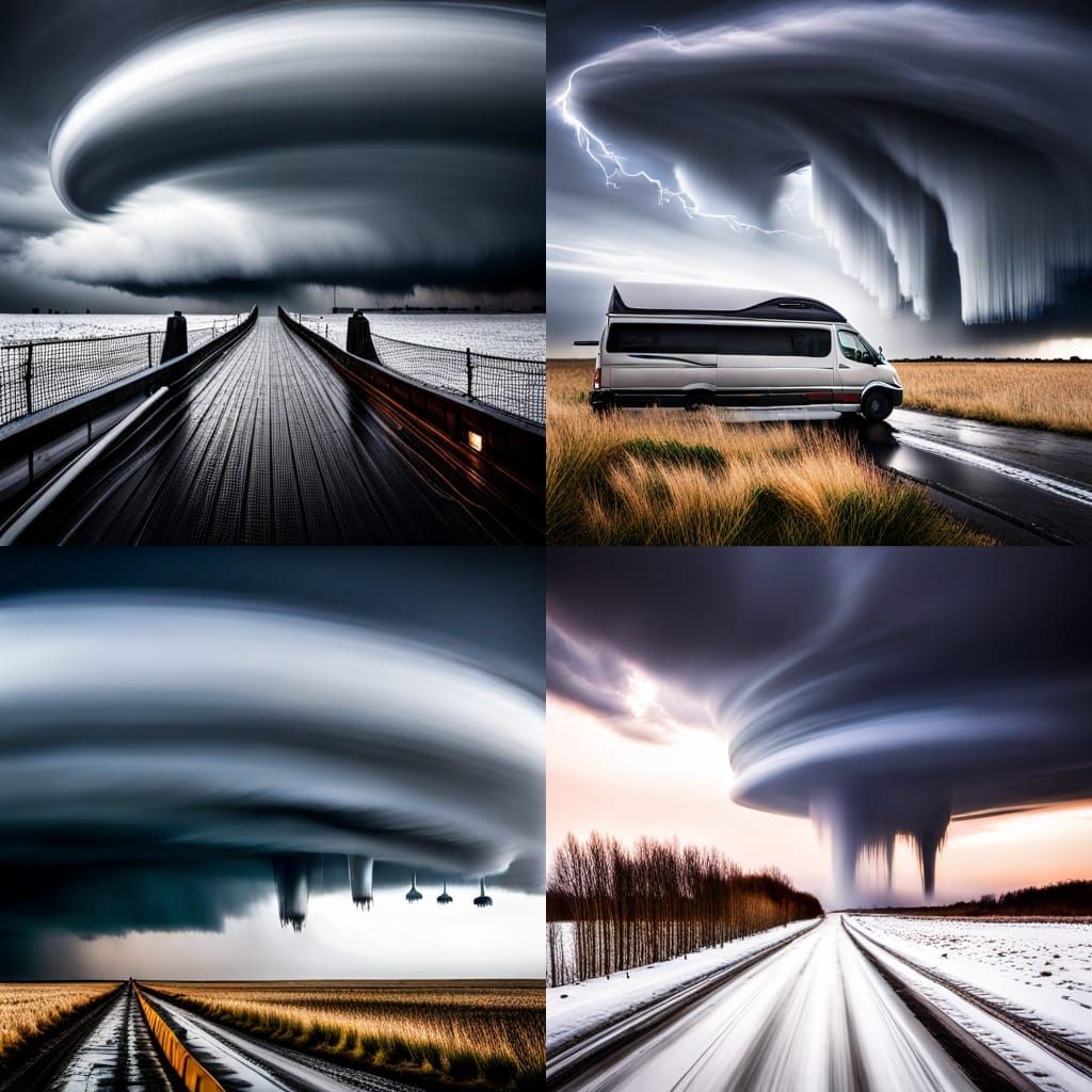 drizzle Tornado cold humid icicle cumulonimbus