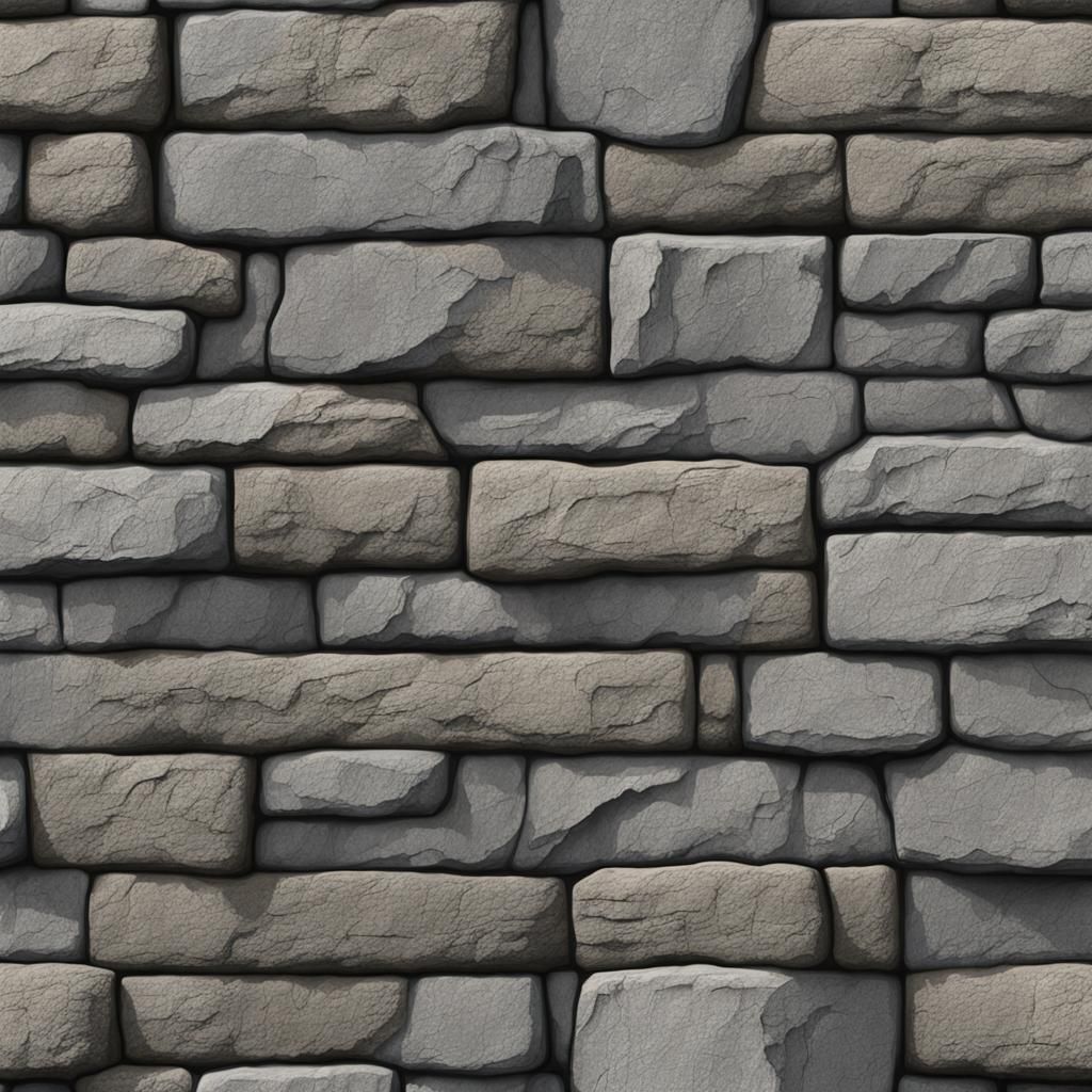 seemless texture with concrete lines flat stone grey stonewa...