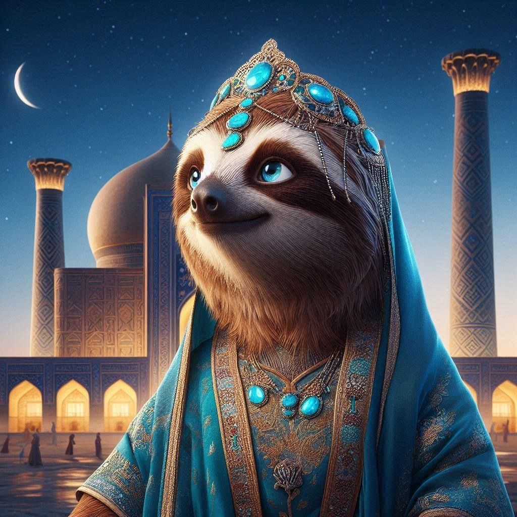 Slothay Mulk Khanum, Tamerlane’s wife