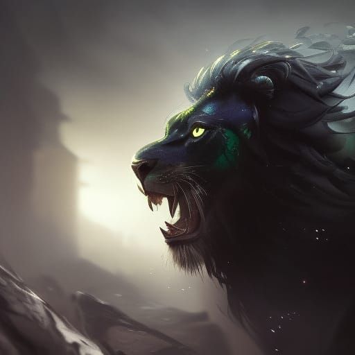 lion - AI Generated Artwork - NightCafe Creator