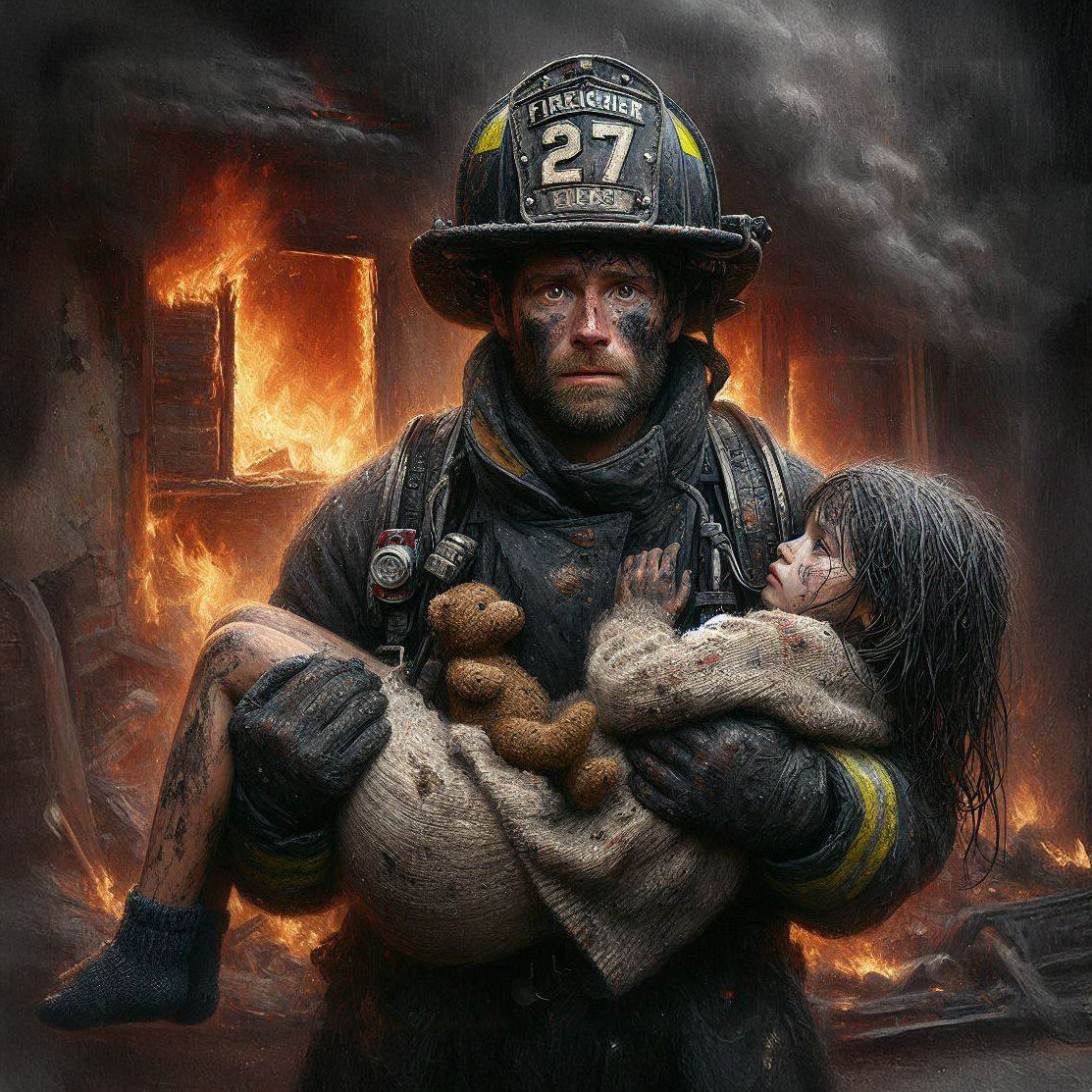 Firefighter (4)  by @Fiona Etkin 1974 