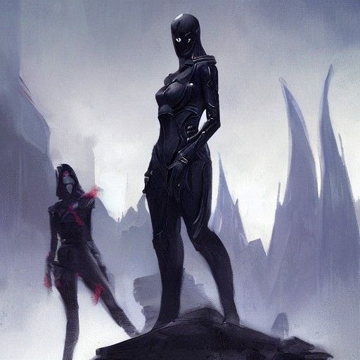 Valkorion standing with apprentice
