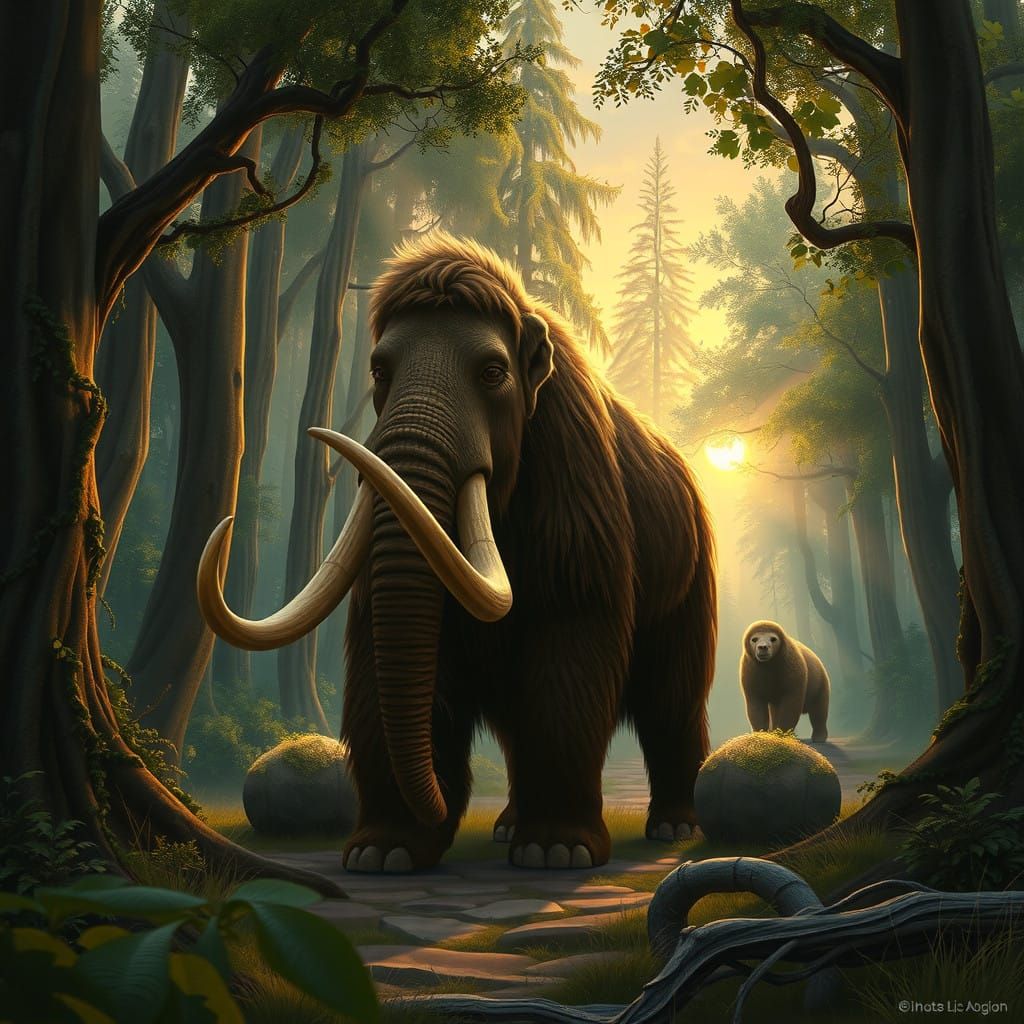 Extinct creatures.  by @pistacchiover