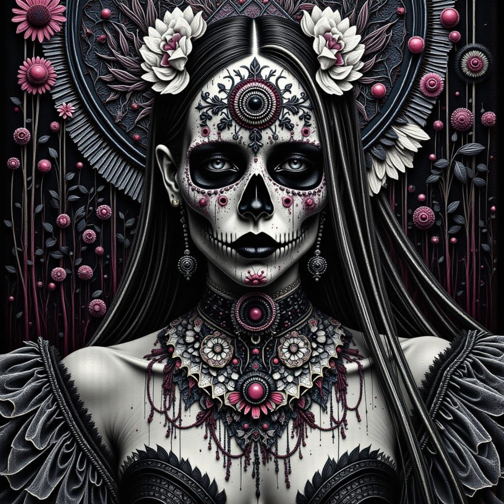 <lora:Momento Mori:1.0> Momento Mori