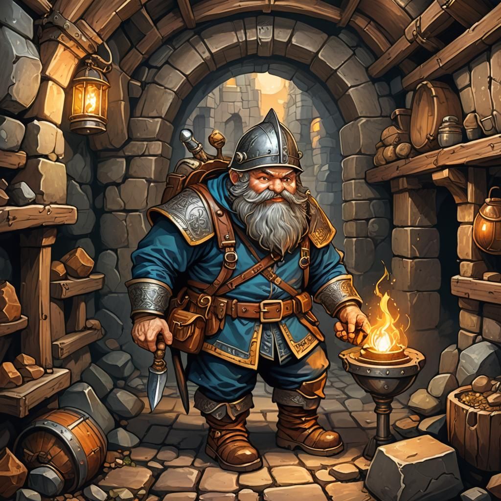 Dwarf - AI Generated Artwork - NightCafe Creator