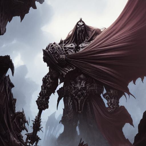 Darksiders, by Kentaro Miura, hyperdetailed, trending on Art...