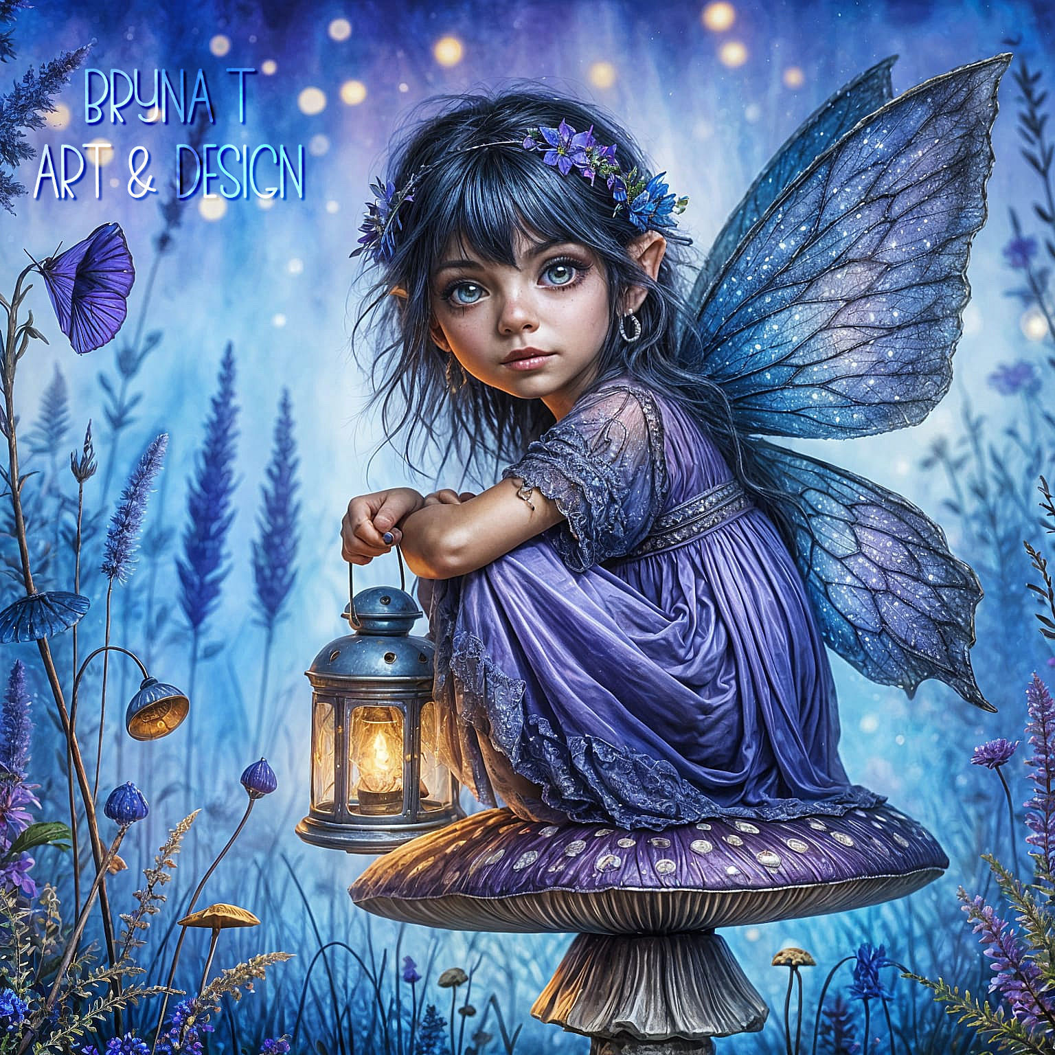 Purple Fairy animation