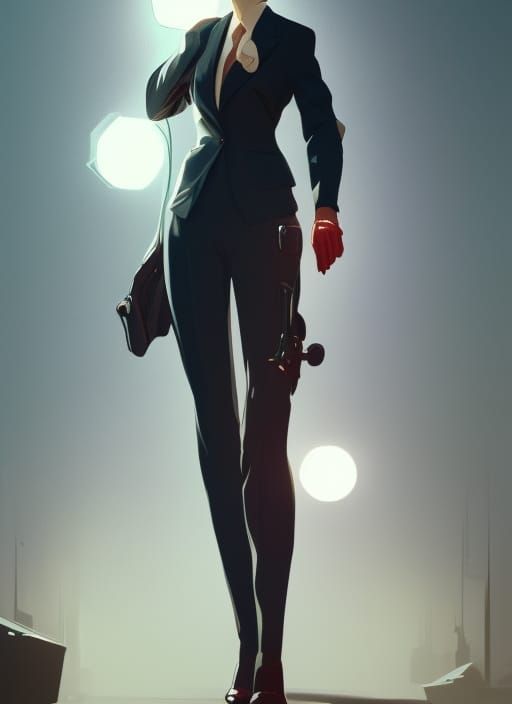suit wearing person