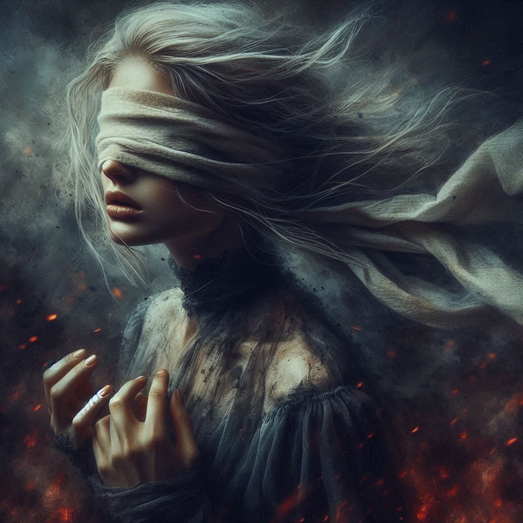 You blindfolded me but forgot my intuition!