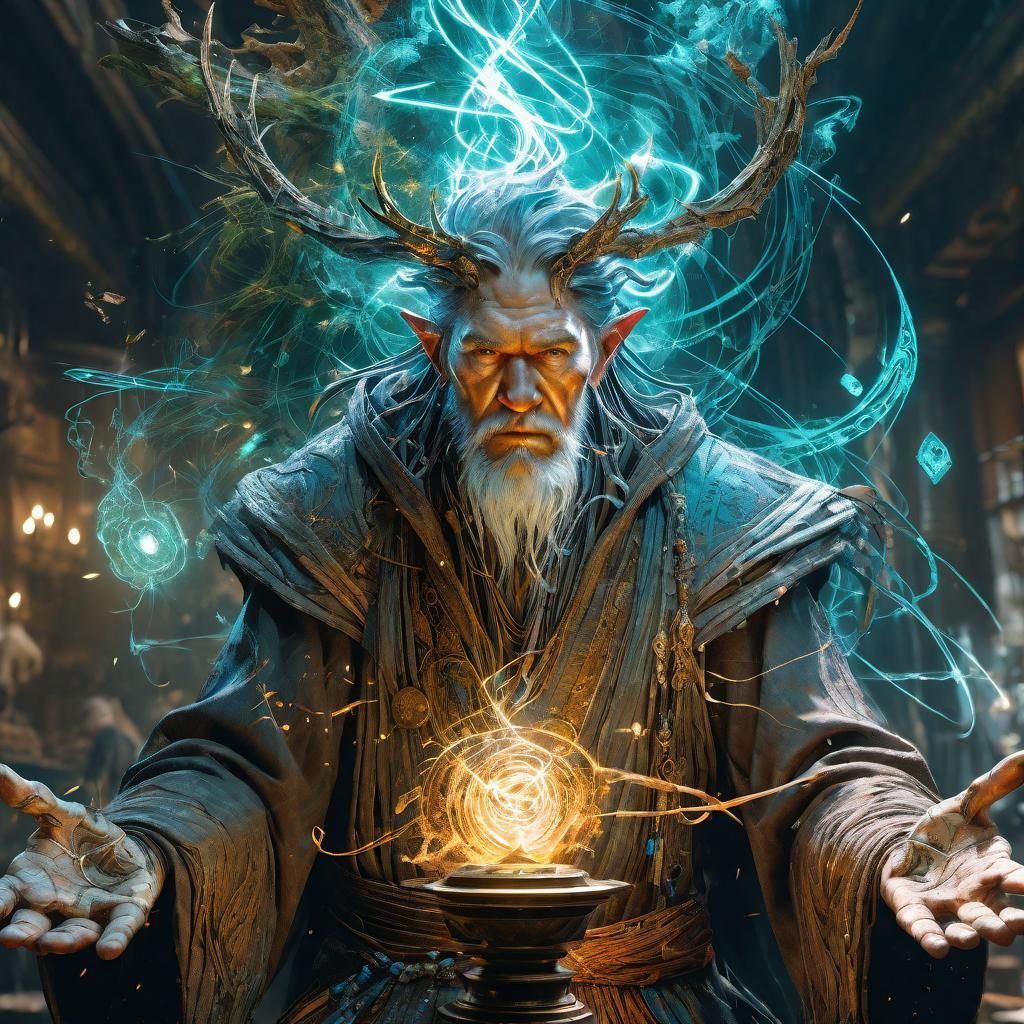 Sorcerer  by @CatFriend