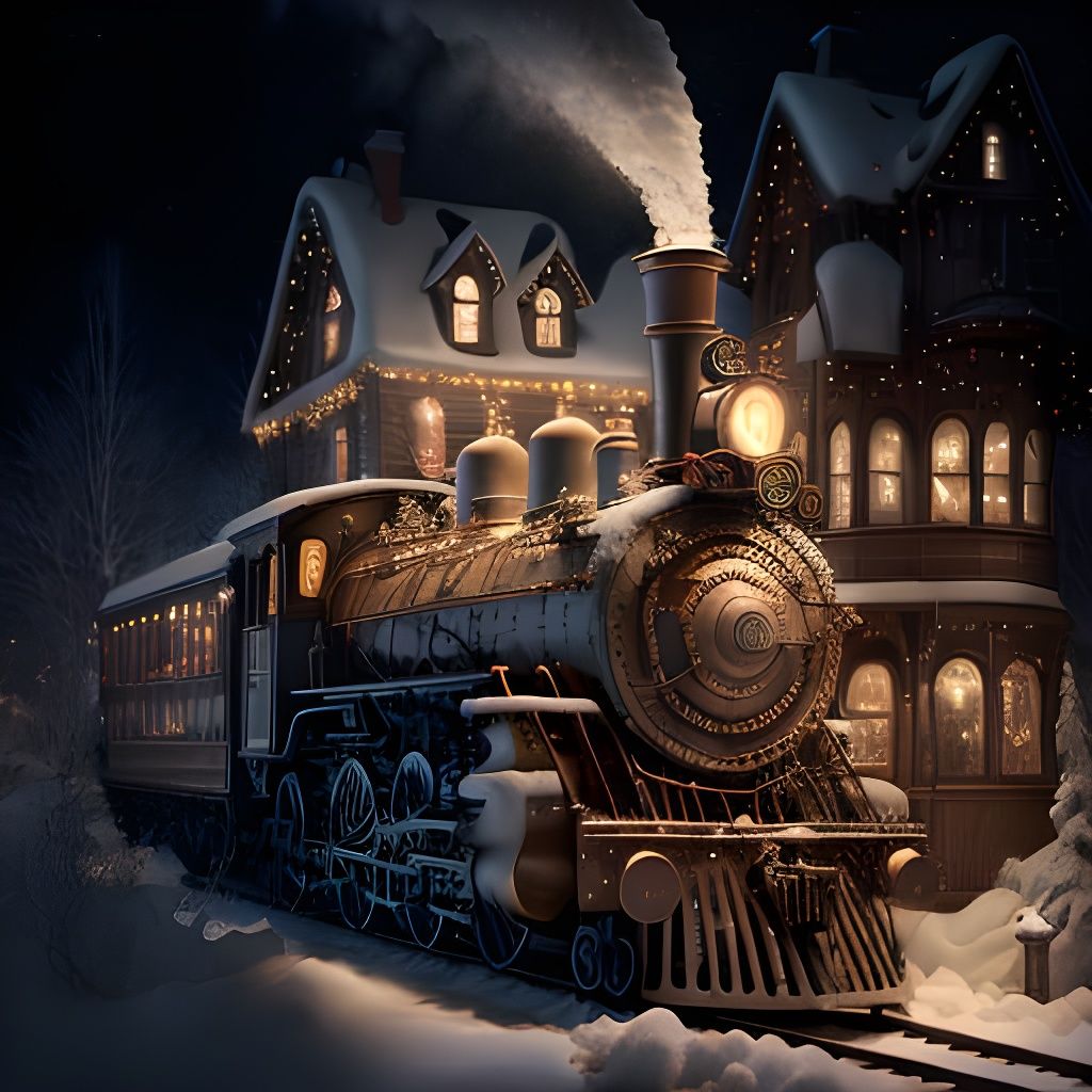 going to town for the Holidays  by @Ralsei