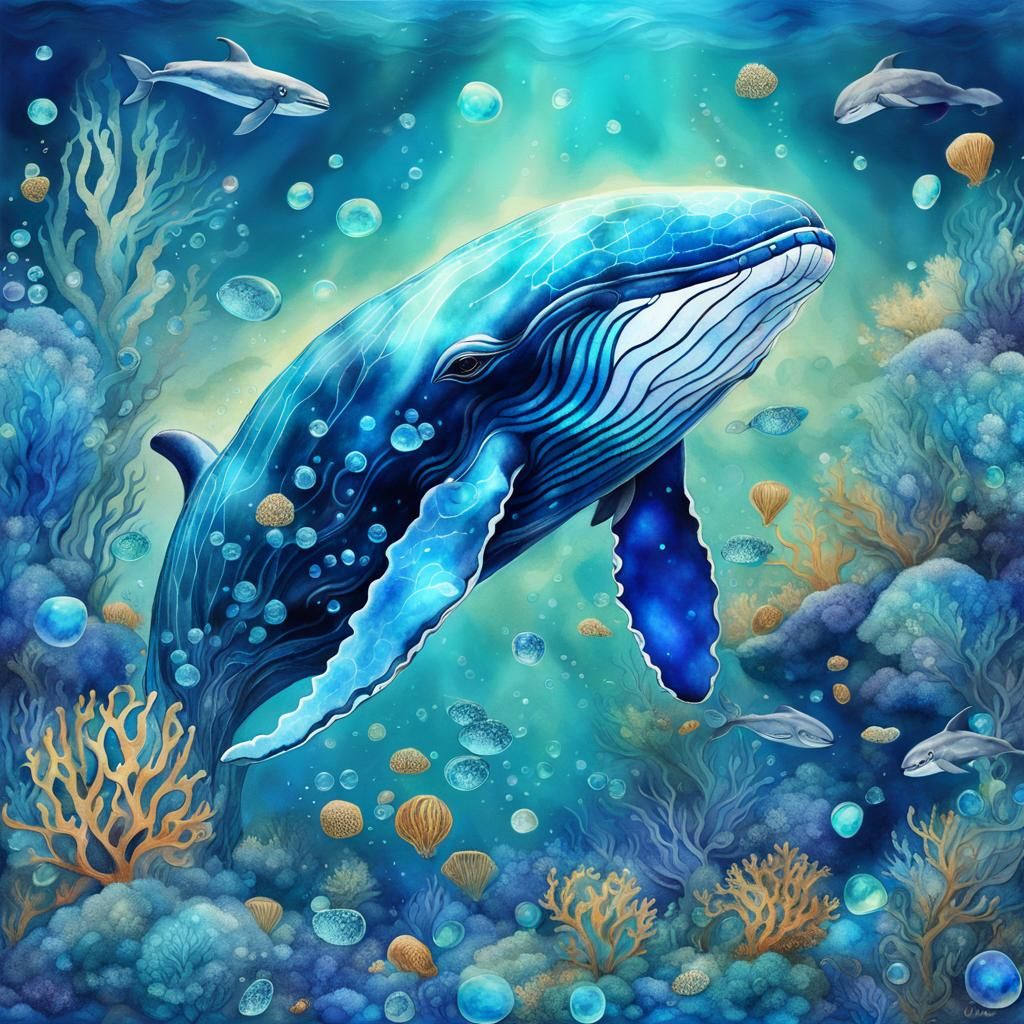 Ocean Blue (Rosie's Blue Challenge)