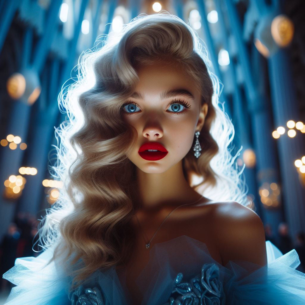 April in Sagrada Familia church