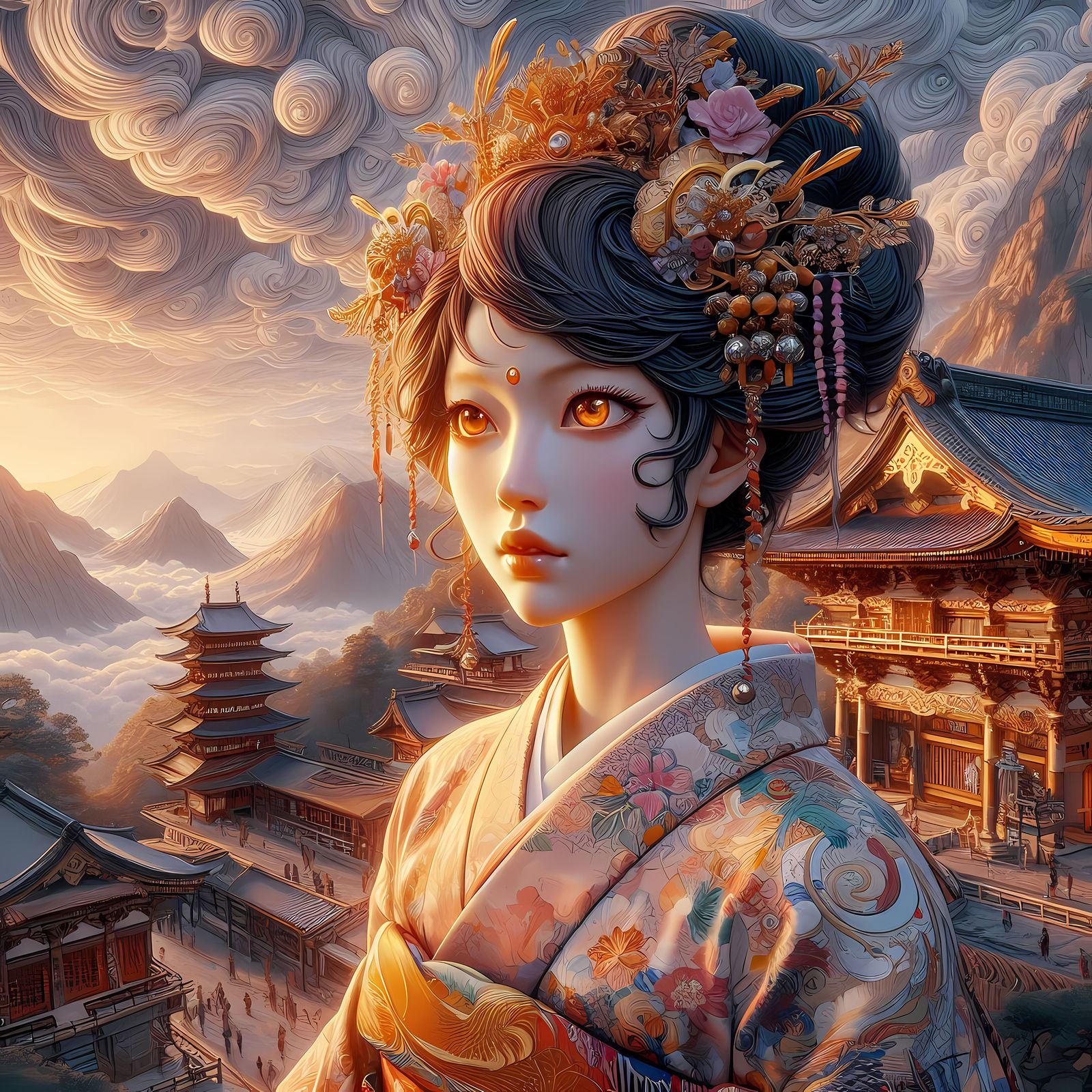 Amaterasu Stays Vigilant