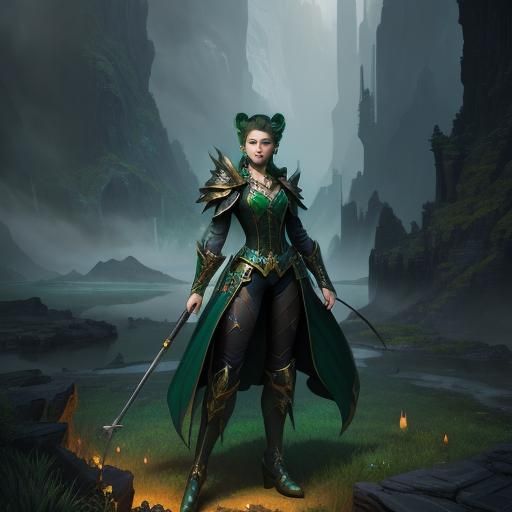 woman Emerald