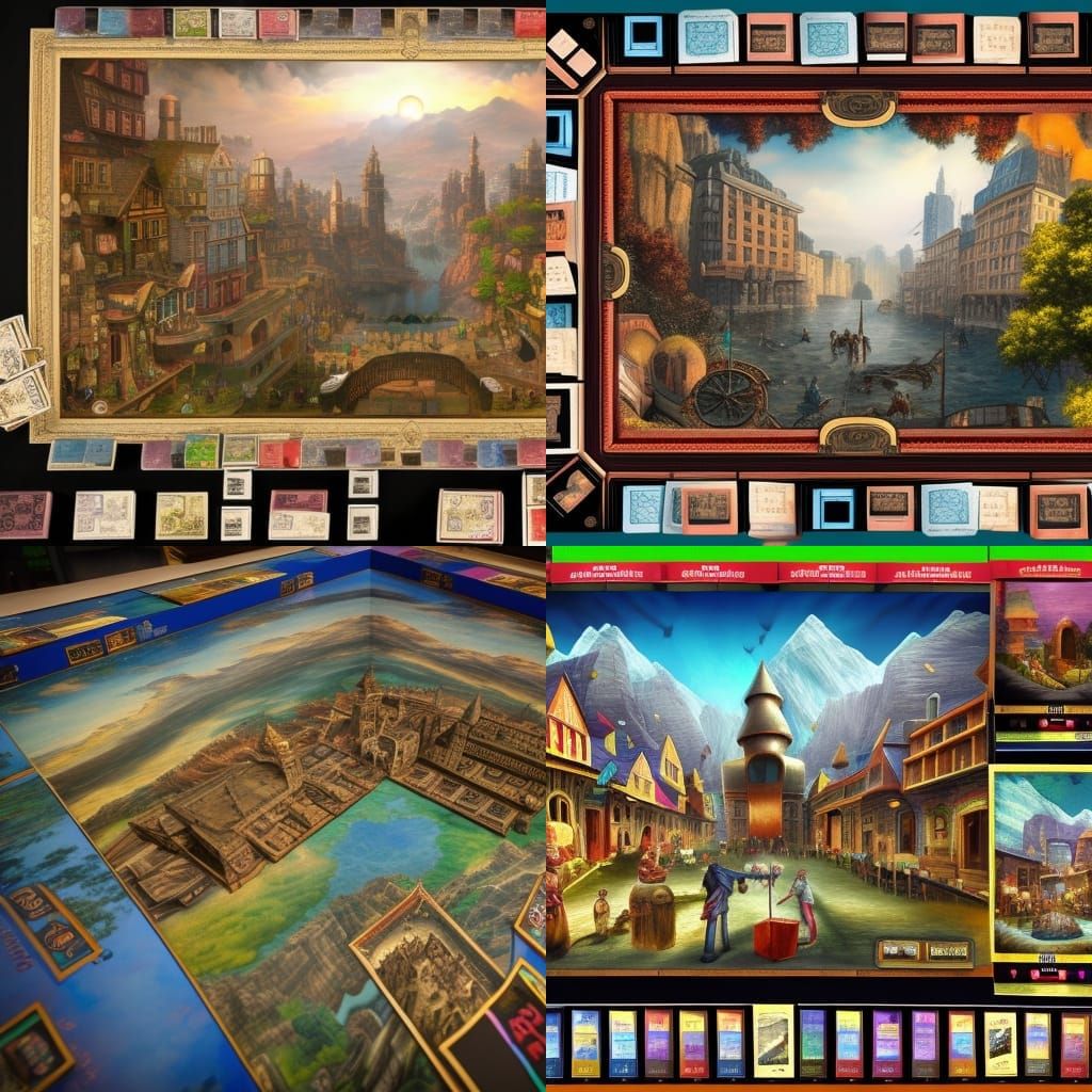 Giant game of Monopoly