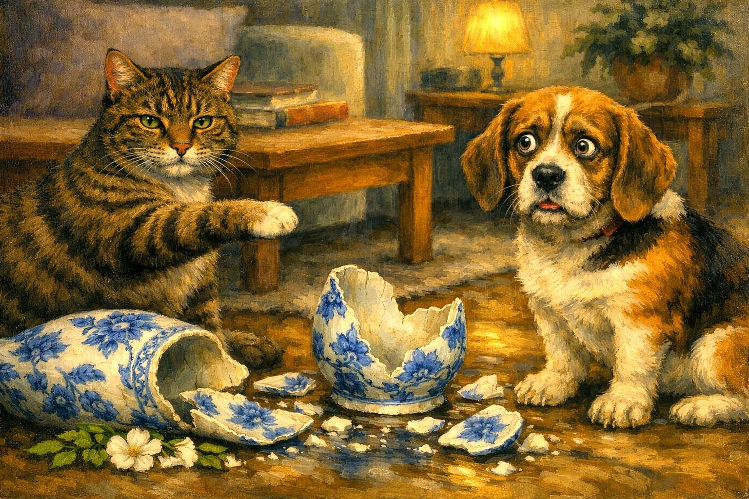 Still Life with Accusation