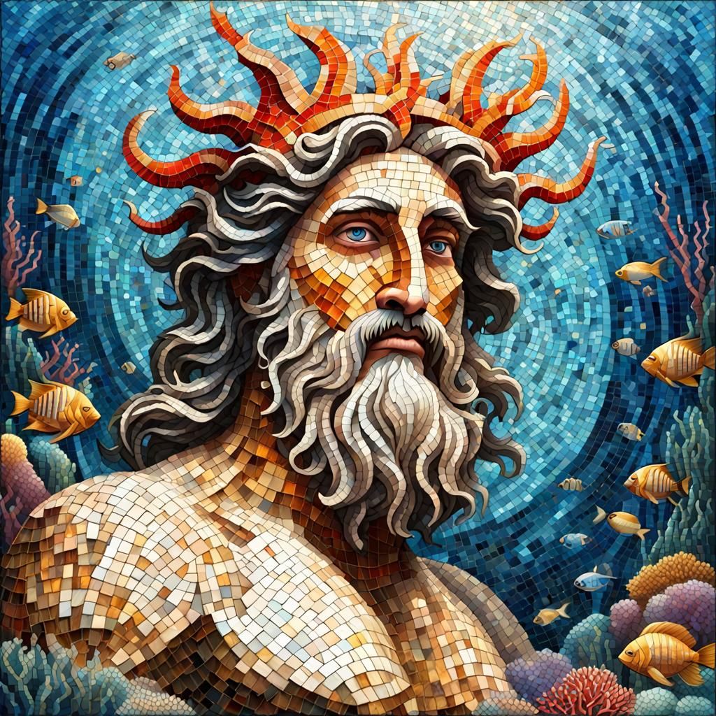 King Neptune - AI Generated Artwork - NightCafe Creator