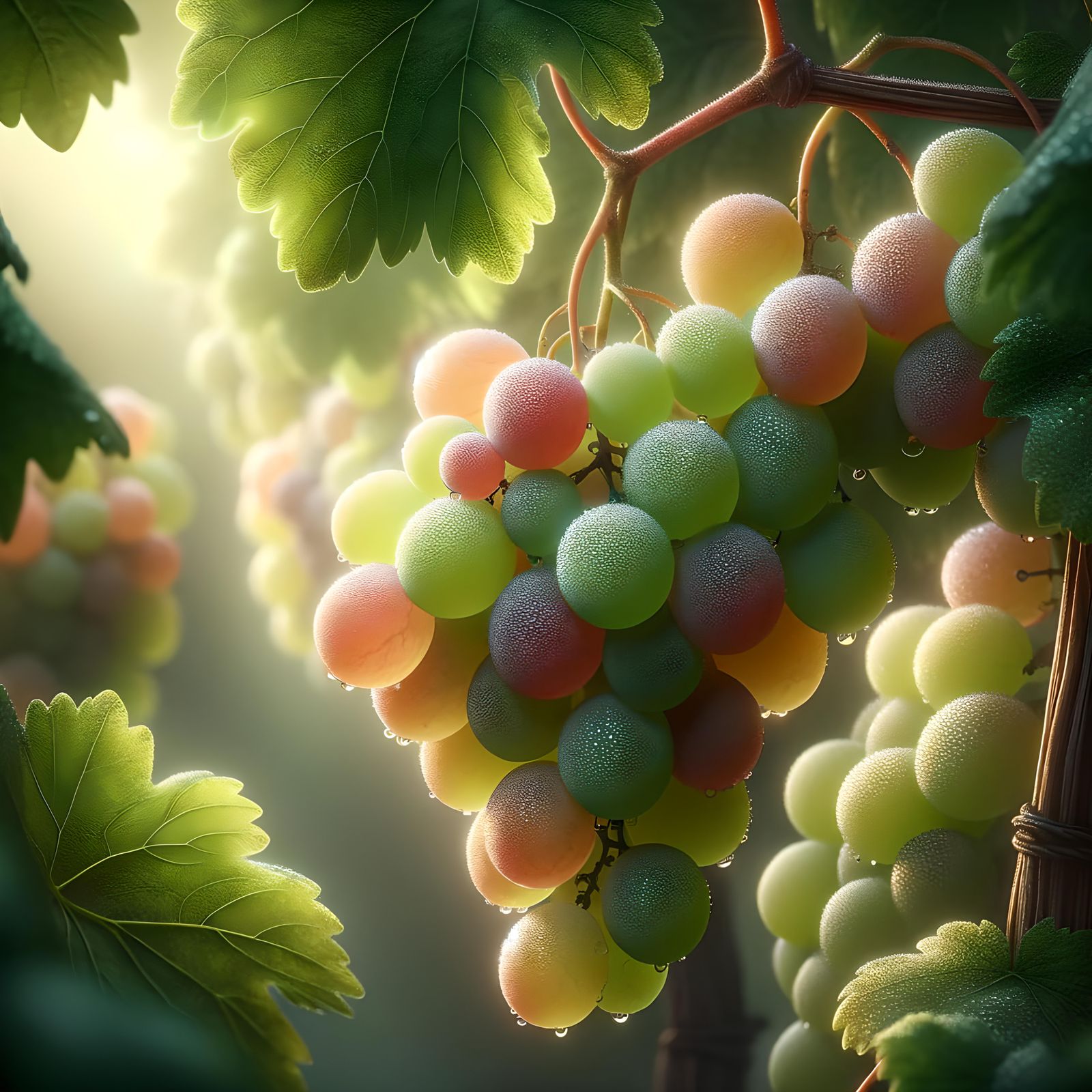 Pinot Gris Wine Grapes