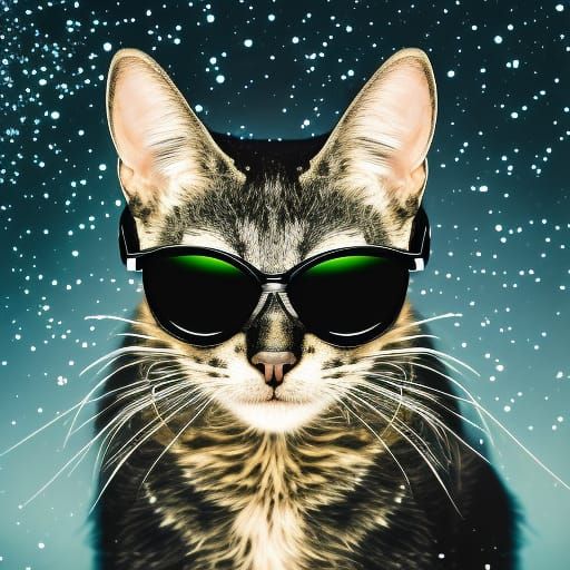 Cat celeb - AI Generated Artwork - NightCafe Creator