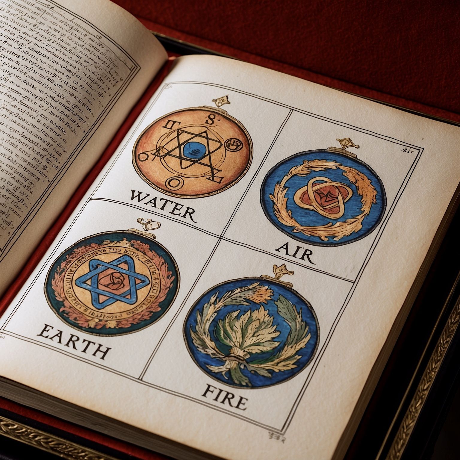 321 – After all, symbols of the four elements – air, water, ...