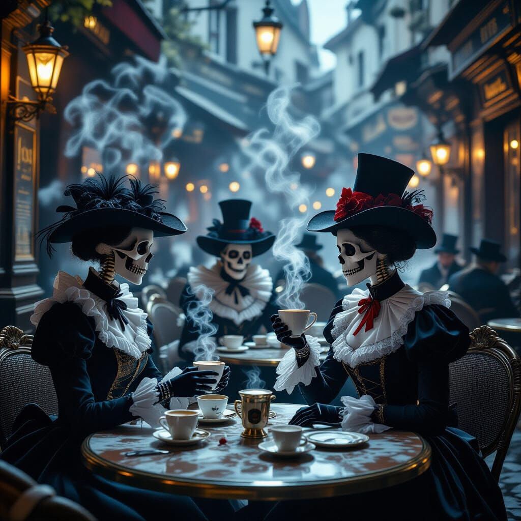 Night Cafe ;)  by @PKuTeK