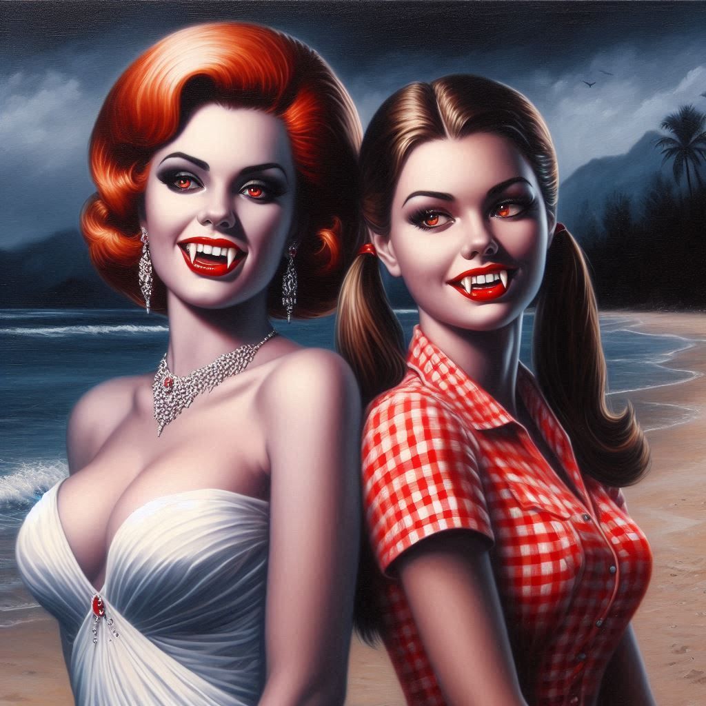 " ... from seven stranded cast-a ... wait, six stran ... five? ... what's going  ... AAAAAAAHHHH!"