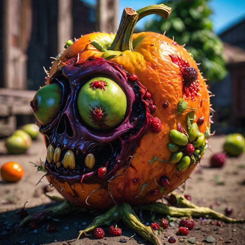 Fruit Zombie   by @Maarten Smeets
