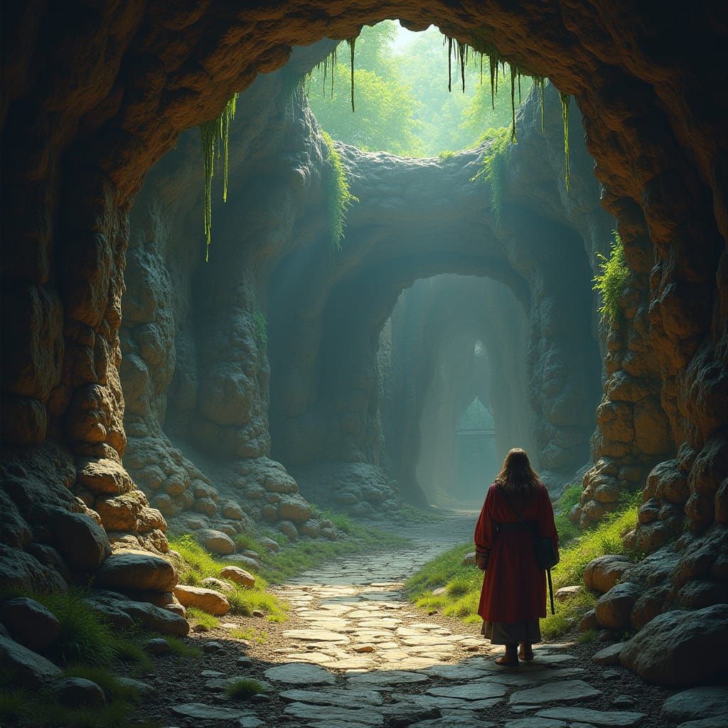 Earthdawn inside of the Kaer  by @LukeKor