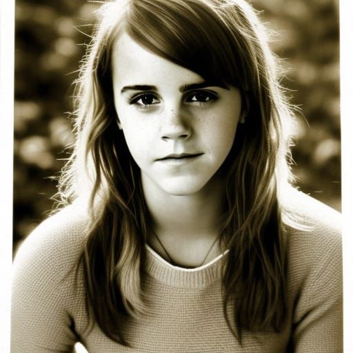 Emma Watson - AI Generated Artwork - NightCafe Creator