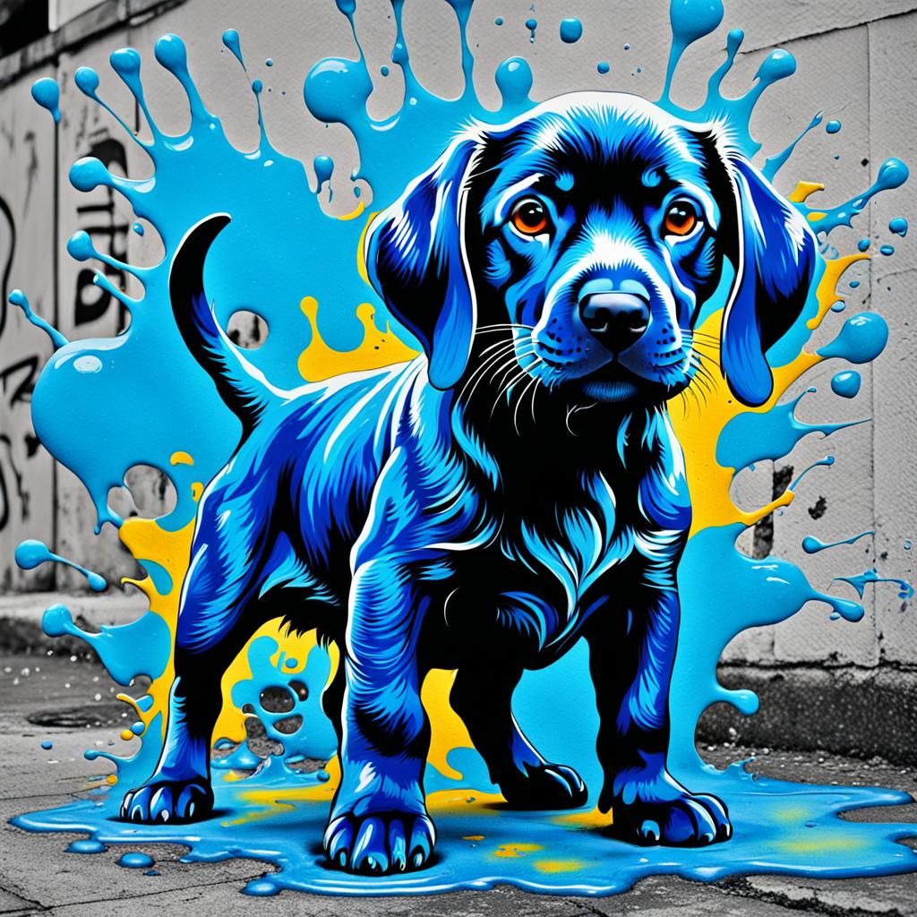 Dachshund blue