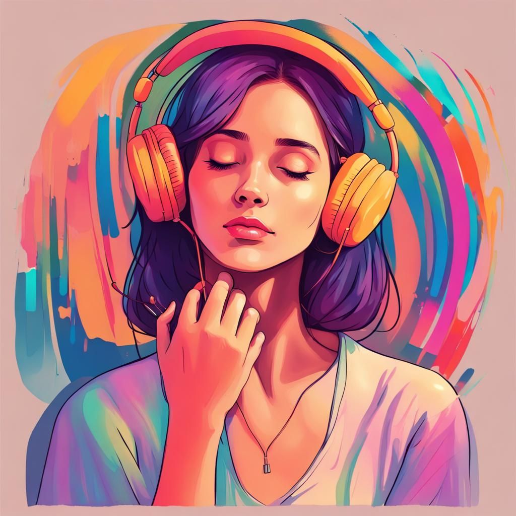 Music will save my soul... - AI Generated Artwork - NightCafe Creator